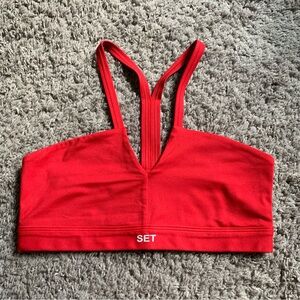 SET Active Red Sportbody Skye Sports Bra
